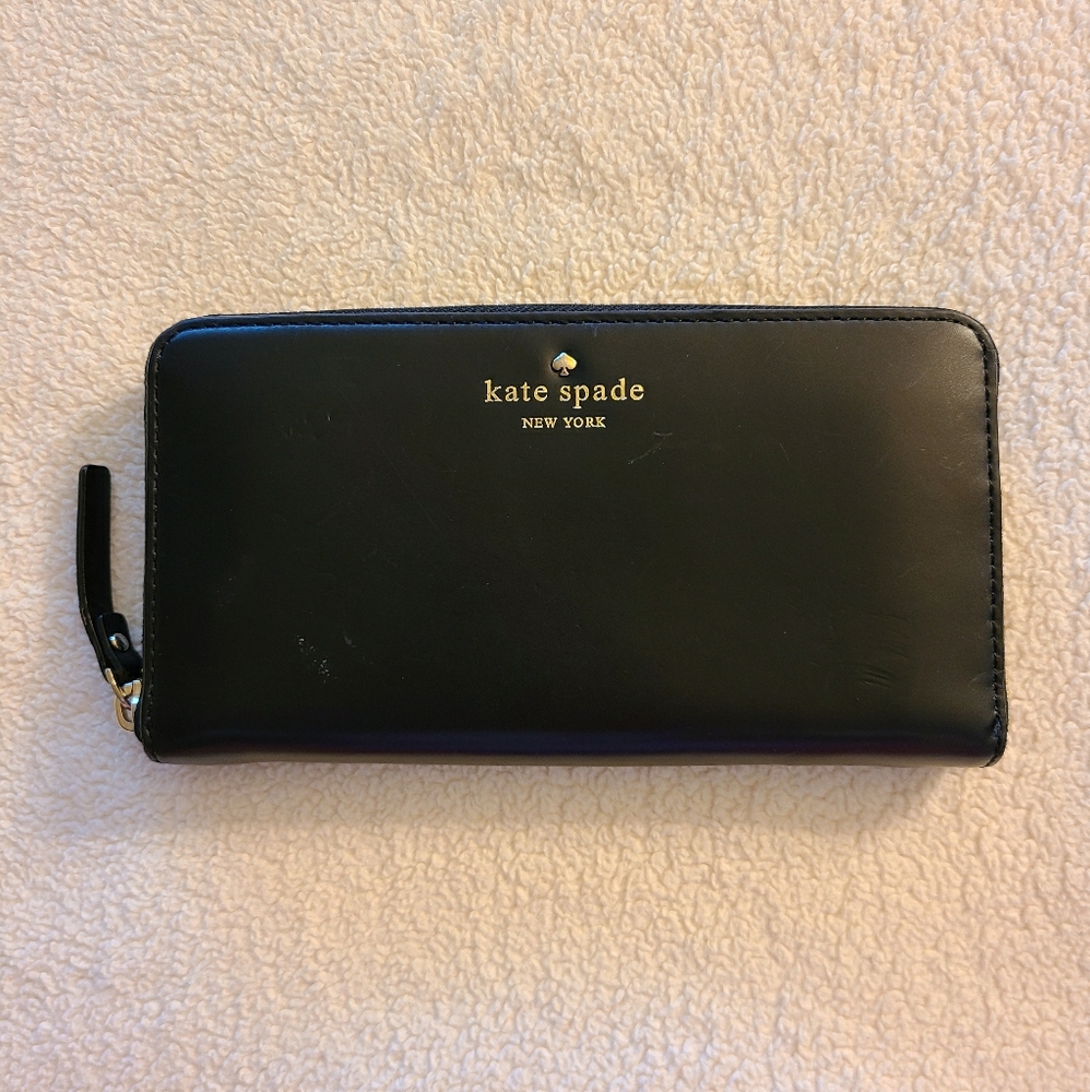 Black Kate Spade Wallet